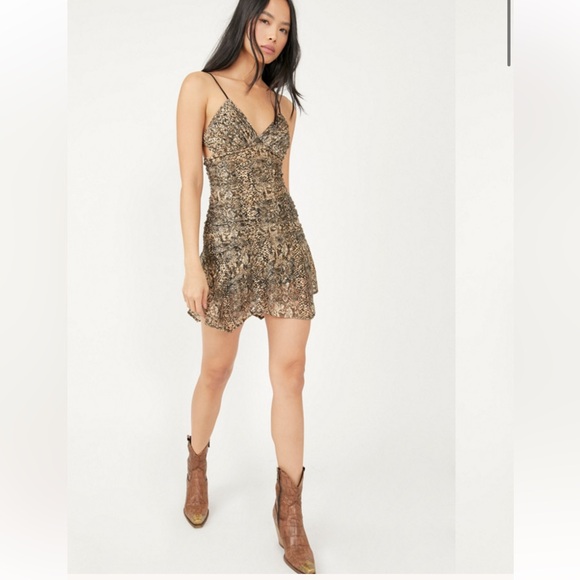 Free People Sierra Lace Mini Dress - Picture 3 of 9